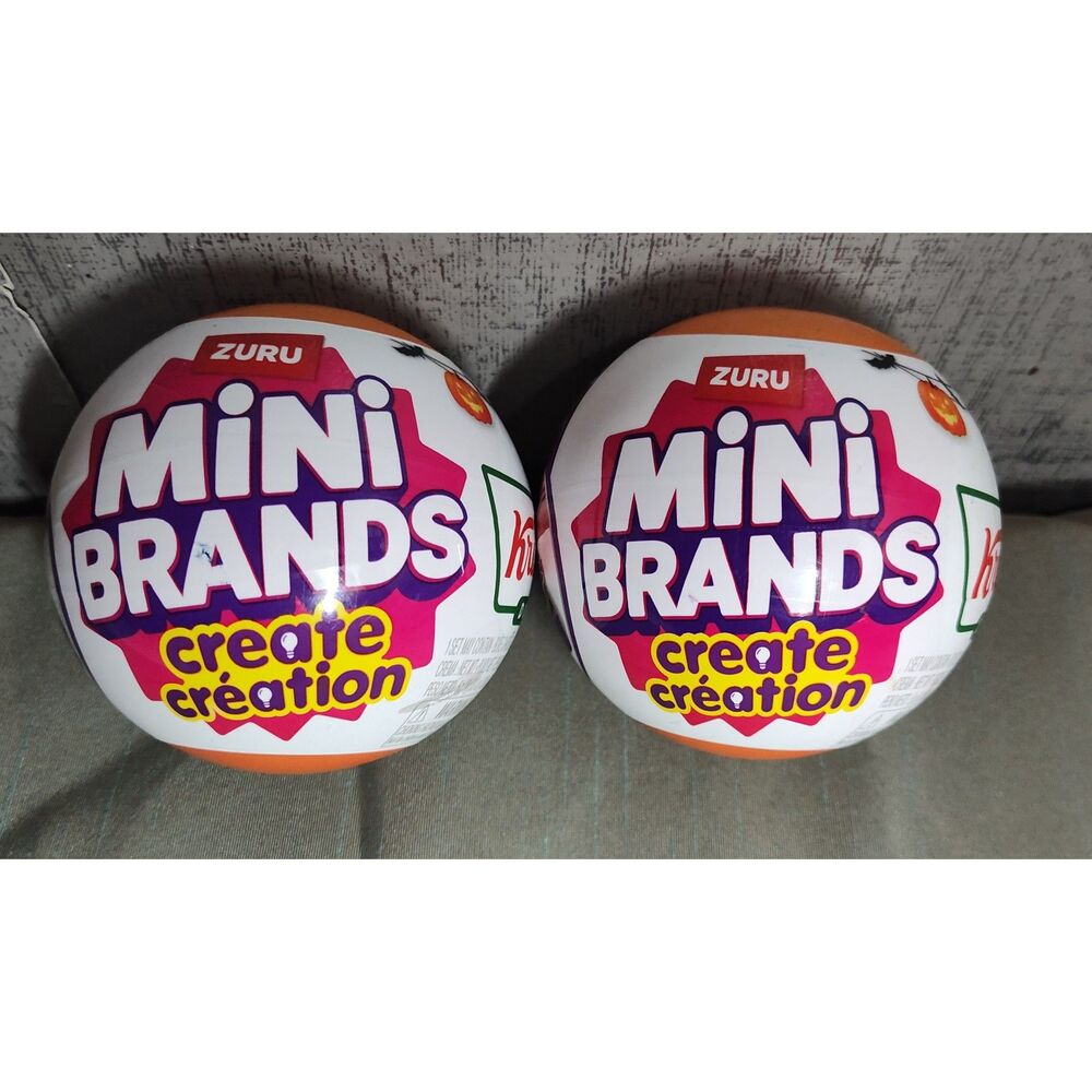 Zuru Mini Brands Create Creation Krispy Kreme LE Halloween 2 New Balls